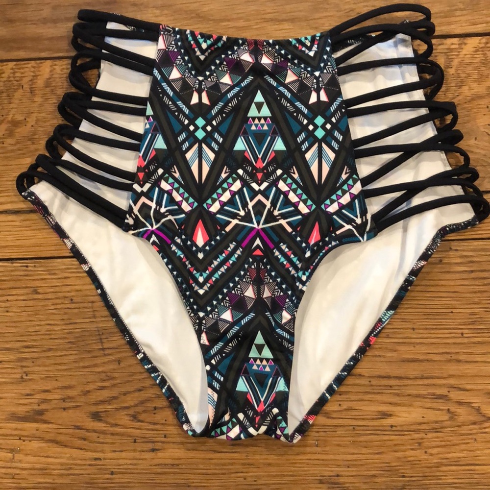 Victoria secret high waisted swim bottom
